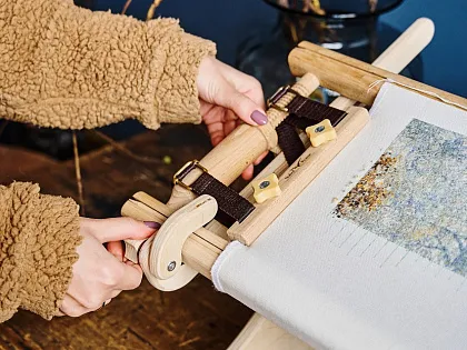 Настольный станок с ЛАПКАМИ