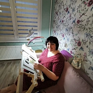 Станок для вышивания диванный